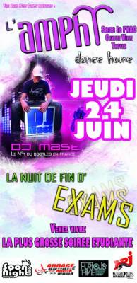 LA NUIT DE FIN D’EXAMS by DJ Mast