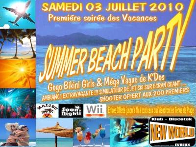 SUMMER BEACH PARTY