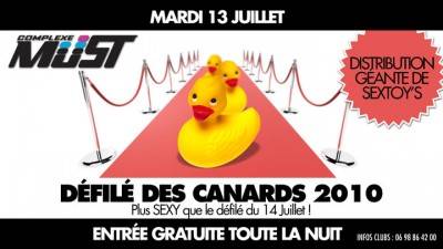 DEFILE DES CANARDS 2010