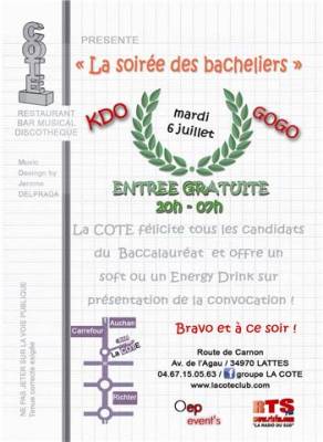 Soirée des Bacheliers