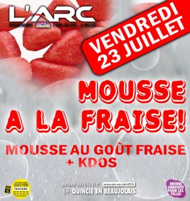 Mousse à la fraise