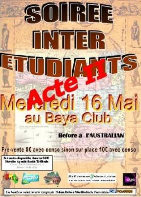 Soirée Inter-Etudiants Acte II