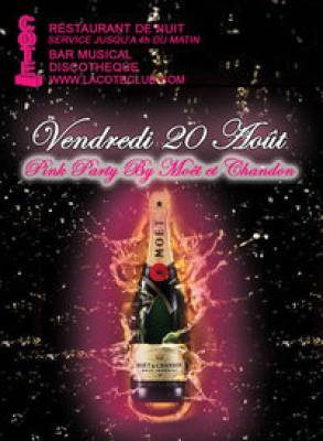 Pink Party Moet et Chandon