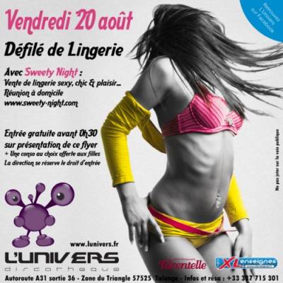 Défilé de lingerie