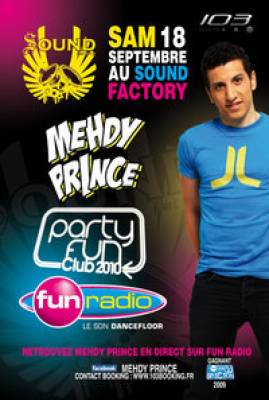 MEHDI PRINCE FUN RADIO PARTY FUN