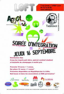 SOIREE INTÉGRATION AEOL / TURBULENCE