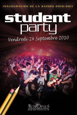 STUDENT PARTY – opening season 2010/2011