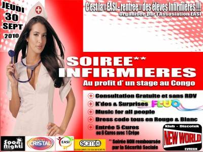 SOIRÉE INFIRMIÈRES