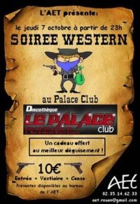 Soirée Western (Organisée par l’AET et le BDE tech de Co)