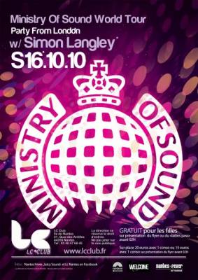 Ministry of sound world Tour