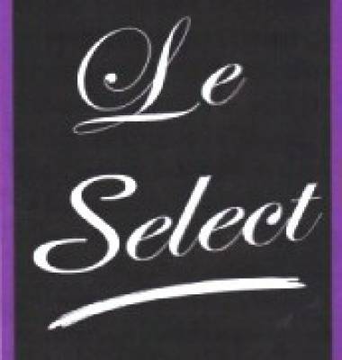 Le Select ses apperif dinatoir a partir de 20h30 suivi de club