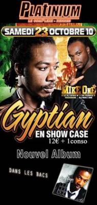 GYPTIAN EN SHOWCASE