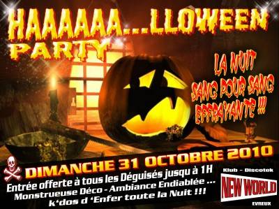 HAAAAA…LLOWEEN PARTY