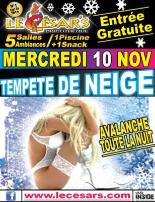 TEMPETE de NEIGE