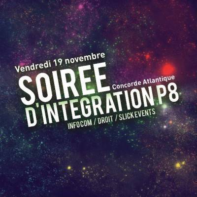 SOIREE D’INTEGRATION PARIS 8