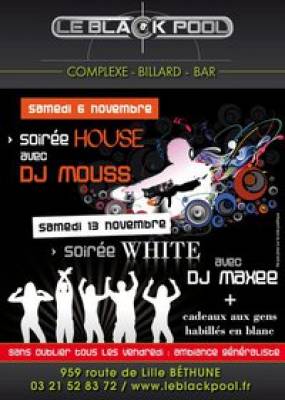 SOIREE WHITE AVEC DJ MAXEE AMBIANCE GENERALISTE