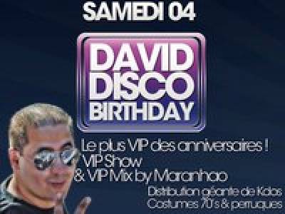 David’s disco birthday