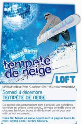 TEMPETE DE NEIGE