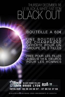 BLACK OUT : TURN THE LIGHT …. OFF