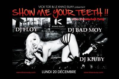 Show me your teeth, After Monsterball Party