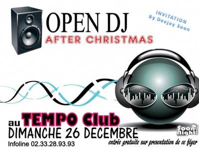 OPEN DJ After Christmas