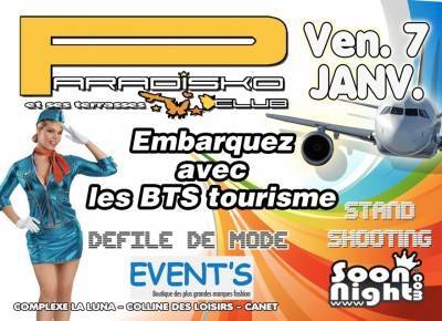 Embarquez avec le BTS Tourisme