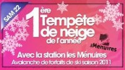 Tempête de neige