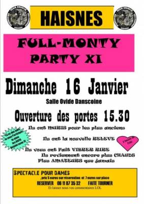 Full Monty party XI