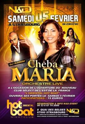 Cheba Maria en Live