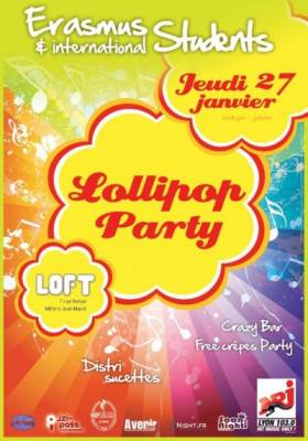 Erasmus Lollipop Party