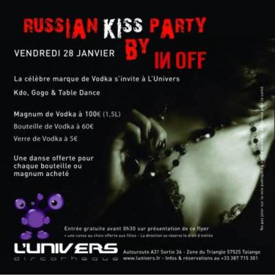 russian kiss party