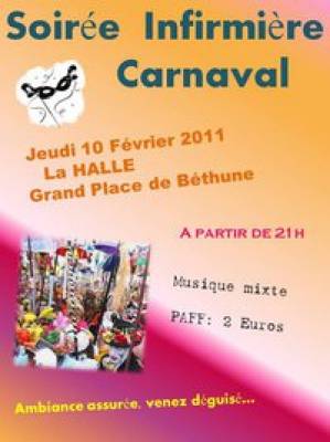 Soirée Infirmière Carnaval