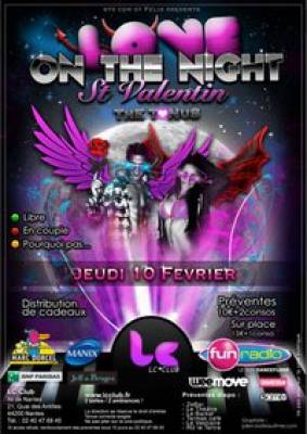 Tonus St Valentin : Love On The Night @ LC Club