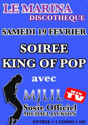 SOIREE KING OF POP AVEC MJ LIL