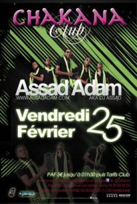 ASSAD ADAM aka Dj Assad au CHAKANA