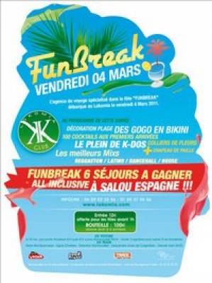 Soirée PLAGE avec FunBreak @LOKOMIA