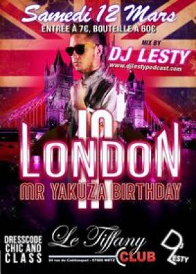 In LoNdOn Mr Yakuza birthday