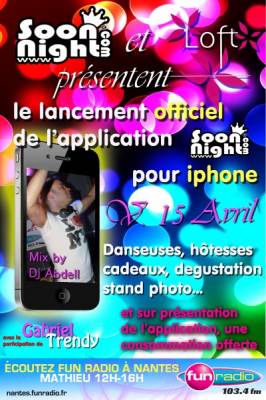 Lancement de l’application SoonNight.com