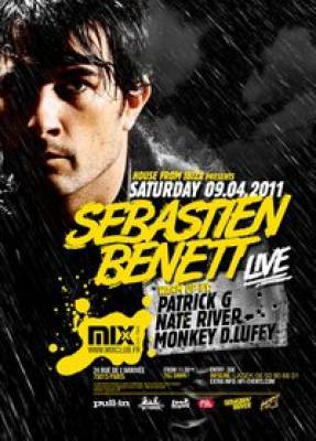 SEBASTIEN B LIVE – HOUSE FROM IBIZA @ MIX CLUB : Partie Shooting