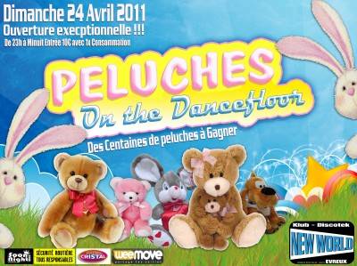 PELUCHES ON THE DANCEFLOOR !!!