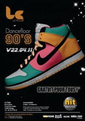 ★ DANCEFLOOR 90′ ★ Lc Club 22.04.11 (Gratuit Pour Tous)