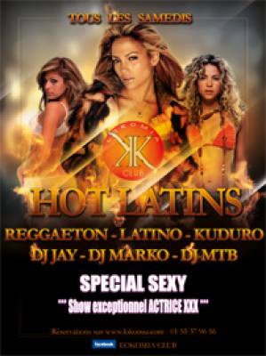 HOT LATINS special Mr. Tombola Show case