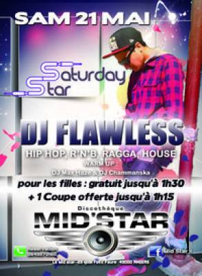 SATURDAY STARS _ DJ FLAWLESS