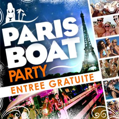 Paris Boat Party // GRATUIT & CROISIERE !