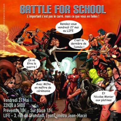 BATTLE FOR SCHOOL