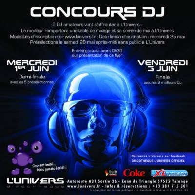 CONCOURS DJ DEMI FINALE