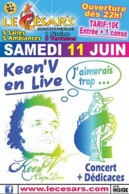 KEEN’V en LIVE « Dédicaces »