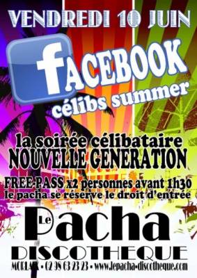 Facebook célib’s summer