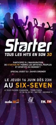 Inauguration de Starter.fm