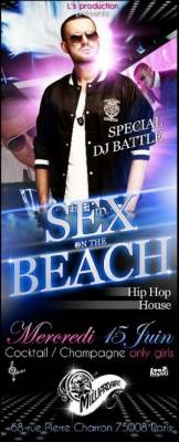 SEX ON THE BEACH au Milliardaire MIX by DJ BATTLE